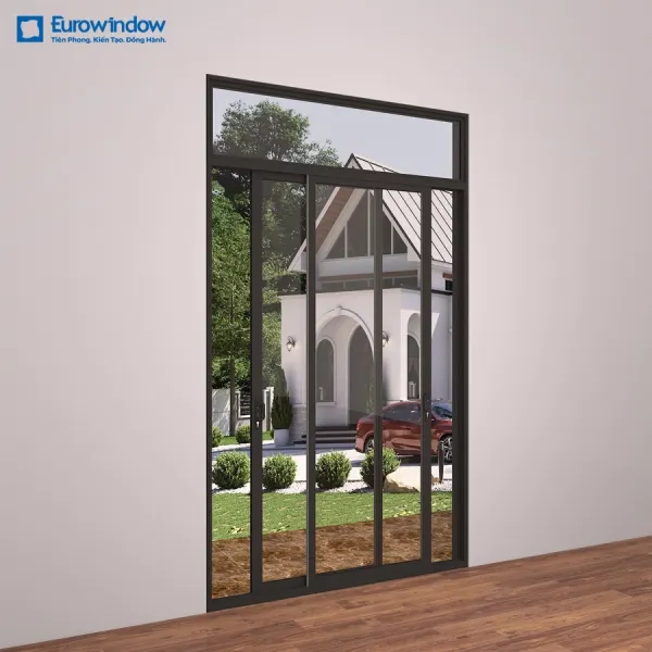 Cửa Đi Nhôm 2 Cánh Mở Trượt Eurowindow